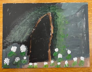 Rustic Barn in Wildflowers 2