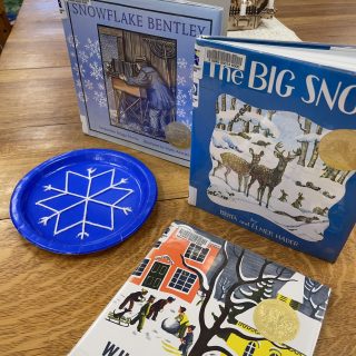 Snowflakes and Caldecott Snow Books
