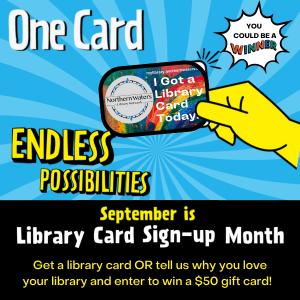 2025 Library Card Sign-Up Month